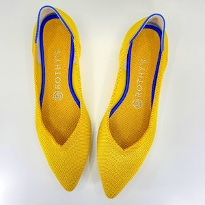 ROTHY’S The Point Classic Flat Marigold Yellow